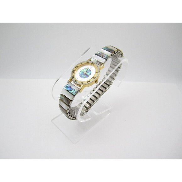 Vintage Gem Time Quartz WR Analog 25mm Dial Causal Round Watch (G355) - Picture 6 of 11